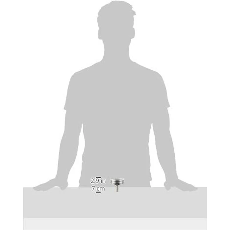 Bialetti P0109401 Blister Trichter für Mukka 2 Tassen, Weiß – Bild 3