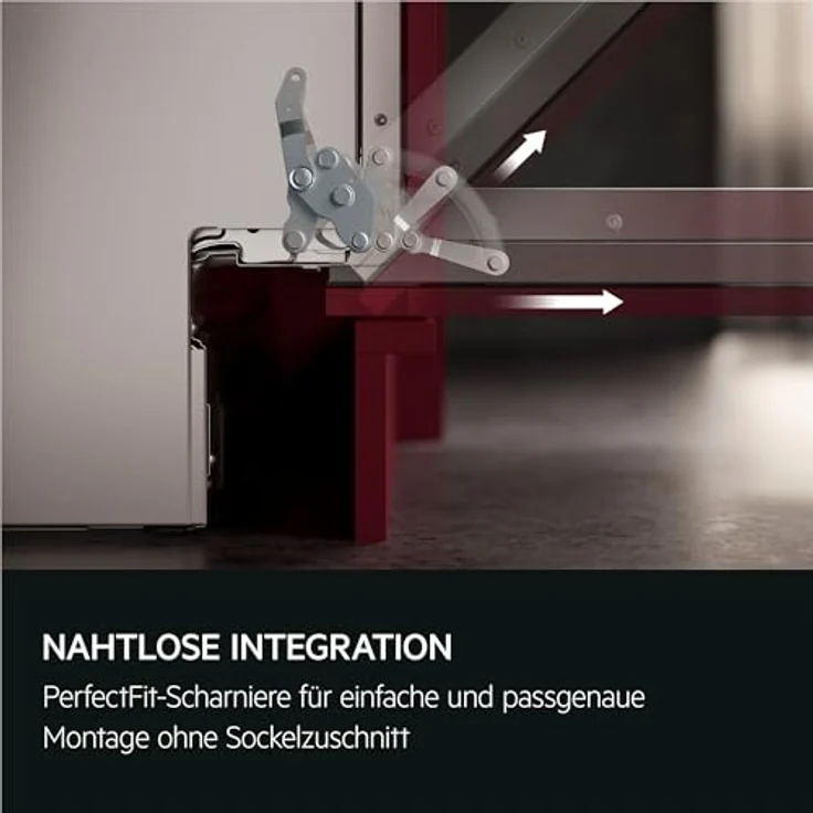 AEG GI620C2SC 6000 Geschirrspüler, vollintegrierbar, 44 dB (A), C, mit SatelliteClean® Sprüharm und AirDry Trockentechnologie – Bild 7