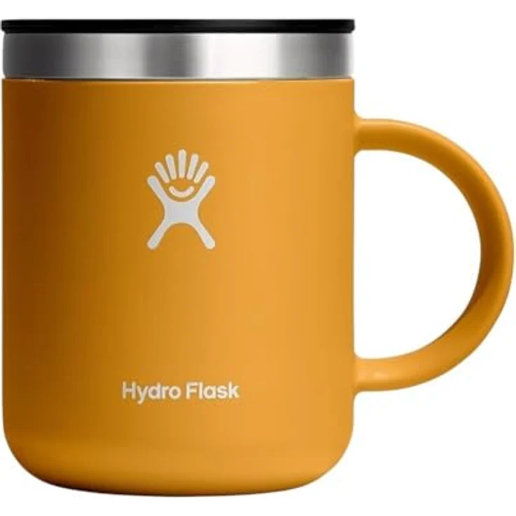 Hydro Flask Reise-Kaffeeflasche 354 ml (12 oz), Vakuumisolierter Edelstahl-Reisebecher mit auslaufsicherem Flex Sip Deckel, Fossil – Bild 1
