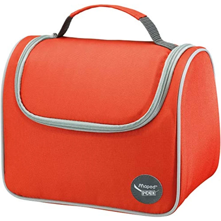 Isolierte Lunch Tasche von Maped, passend zu den Picnik Lunchboxen und Trinkflaschen, Farbe Rot – Bild 5