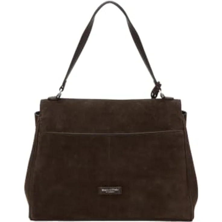 Marc O'Polo Schultertasche Leder 45 cm, braun, 100% Leder, 45 cm x 12 cm x 36 cm – Bild 4