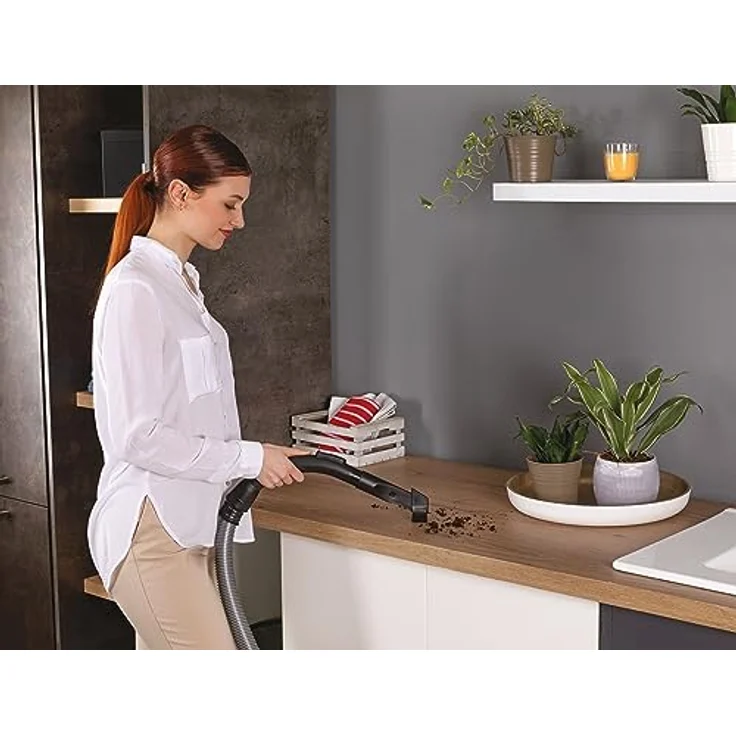 Hoover H-POWER 300 HP330ALG 011 Bodenstaubsauger, beutellos 850 Watt, Allergy Plus, silber-grün – Bild 5
