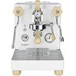 Lelit Bianca PL162T, Espressomaschine mit doppelt Boiler, Paddle-System, L58E-Gruppe und edlem Nussbaumholzgriff, Edelstahl