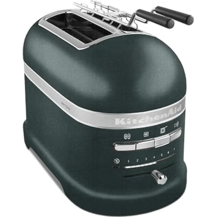 KitchenAid Artisan 5KMT2204EPP Doppelschlitztoaster, 1250W, 7 Bräunungsstufen, pebbled palm – Bild 2