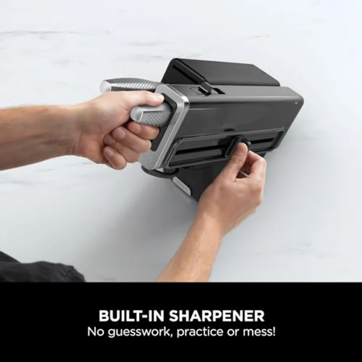 Ninja Foodi StaySharp-Messerblock mit integriertem Schärfer K62006EUUK, Anthrazit – Bild 5