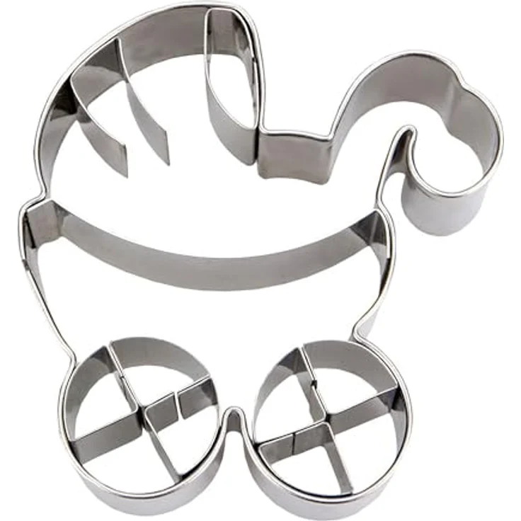 Städter Ausstechform, Edelstahl, Silber, 6.5 cm – Bild 2