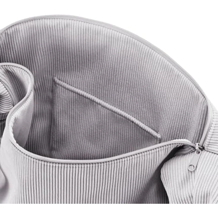 reisenthel Moonbag Schultertasche, 48 cm, grau, aus 100% Polyester – Bild 5