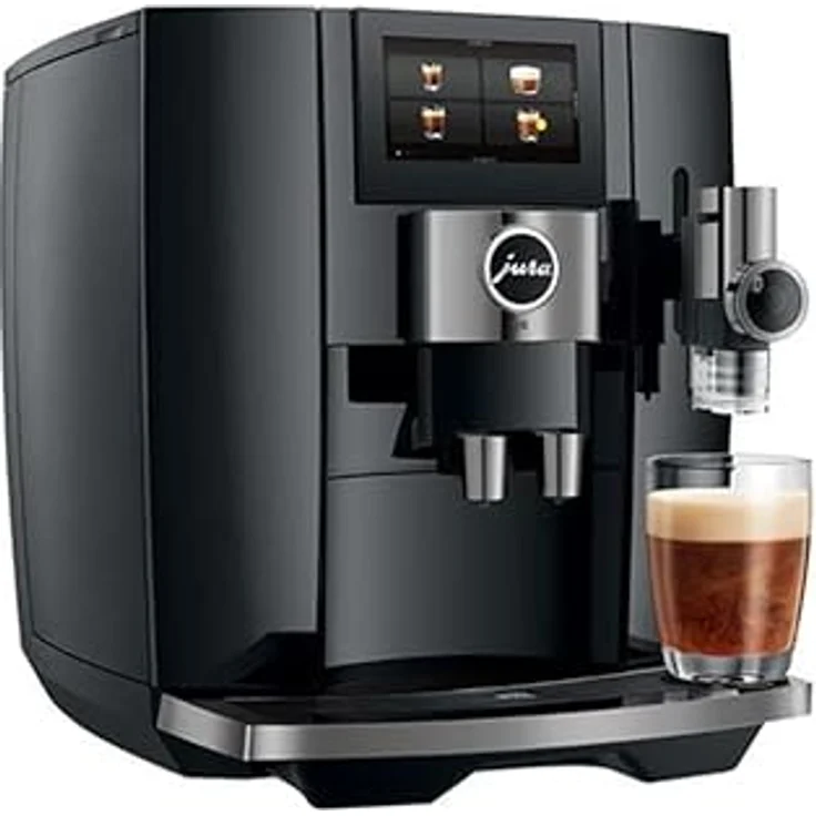 JURA Kaffeevollautomat 15562 J10 Piano Black, Kaffeemaschine mit Cold Extraction Process - Preisvergleich – Bild 2