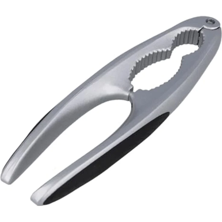 EUROHOME Nussknacker mit hochwertiger Beschichtung - Walnussknacker für alle Nussorten - Stabiler Haselnussknacker 15,5 cm für leichtes Knacken - Schalenknacker Walnüsse für die Küche – Bild 1