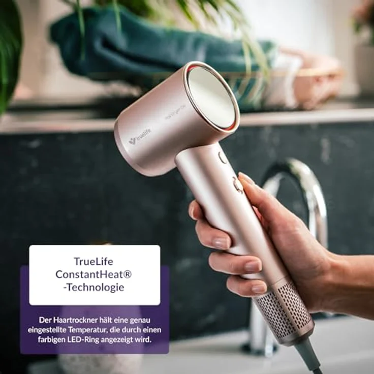 TrueLife HairDryer D6 Haartrockner 1 St. mit Ionen-Funktion und Kaltluft-Funktion, ergonomische Form, für alle Haartypen, kabelgebunden – Bild 10