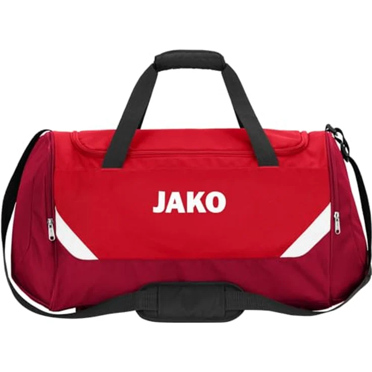 Jako Sporttasche Iconic Gr. S, komfortable Sporttasche mit Bodenfach, grau – Bild 1