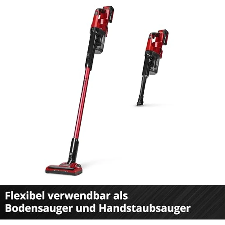 Einhell Akku-Stielstaubsauger TE-SV 18 Li, beutelos mit 1x4,0Ah Akku, 2-in-1 Funktion, ECO- und BOOST-Modus, motorisierte Bodendüse – Bild 11