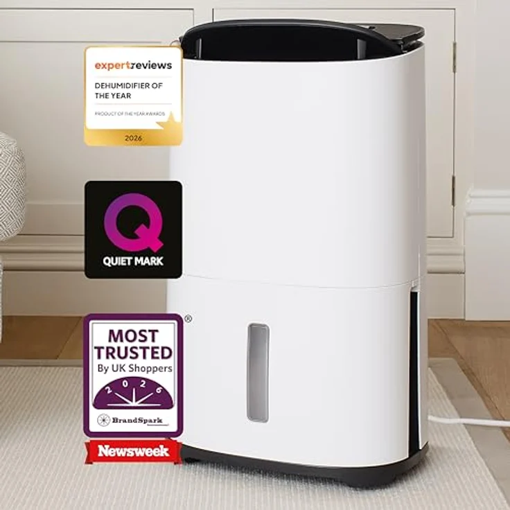 MEACO Meaco Arete Two 25L Luftentfeuchter - Luftreiniger, Steuerung per Meaco-App, 4,8 Liter Wasserbehälter – Bild 3