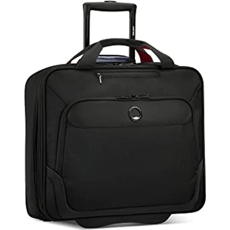 DELSEY PARVIS PLUS Laptop Rollkoffer, 44 cm, 33 liters, Schwarz (Noir) – Bild 2