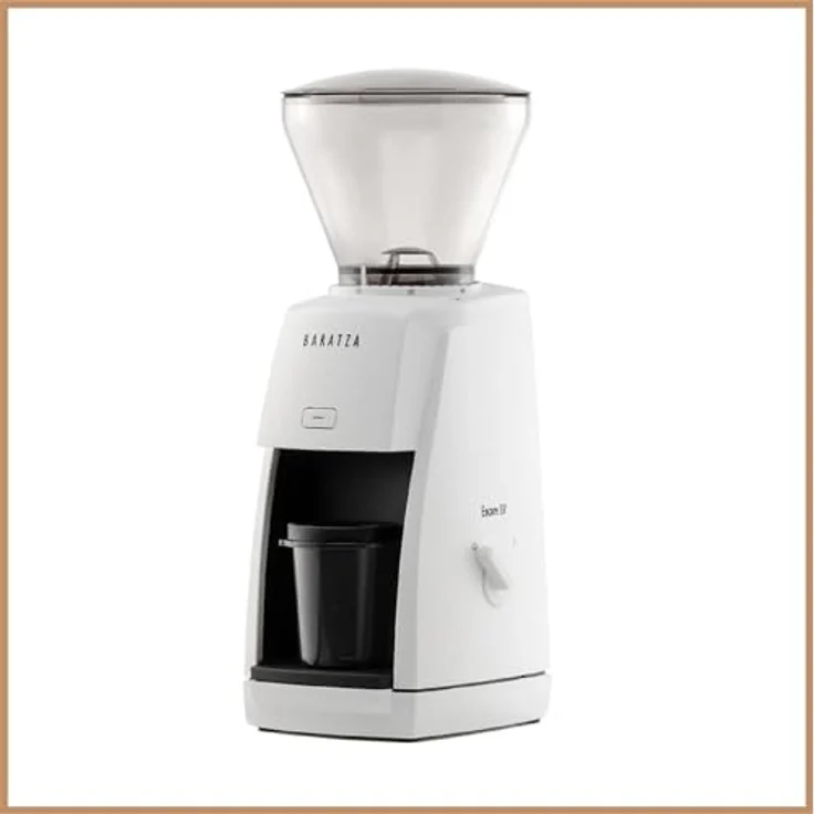 Baratza Encore ESP 230V, Elektrische Kaffeemühle mit hochauflösenden Mahlgradeinstellungen für Espresso, Weiß – Bild 1