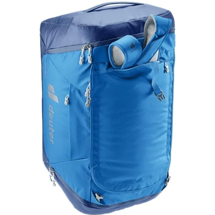 Deuter Duffel Pro 90, Weekender Reisetasche 80 cm, 100% Polyester, blau – Bild 5
