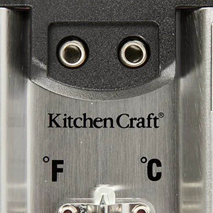 KitchenCraft Home Made Deluxe Küchenthermometer, Edelstahl – Bild 4