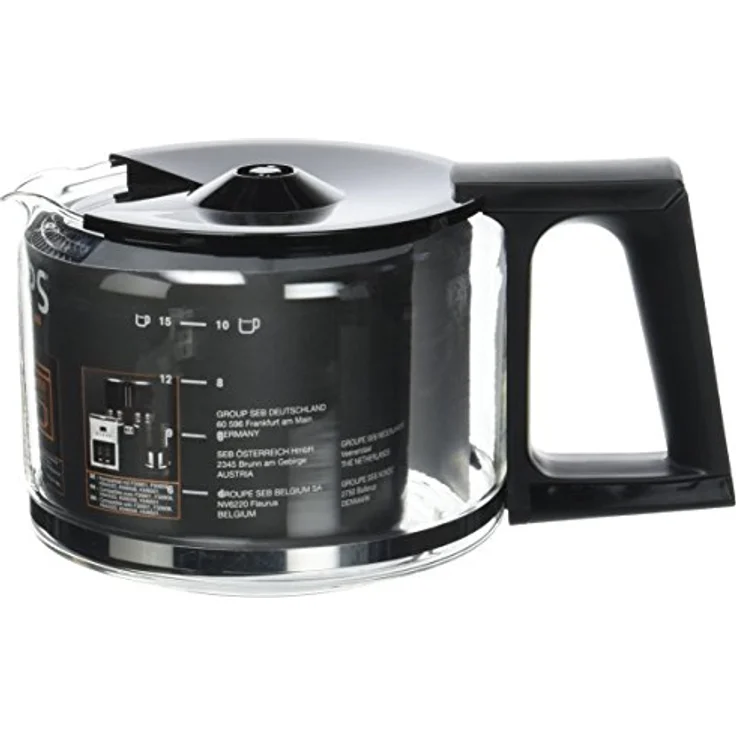 Krups XB900601 Kaffeekanne, schwarz – Bild 3