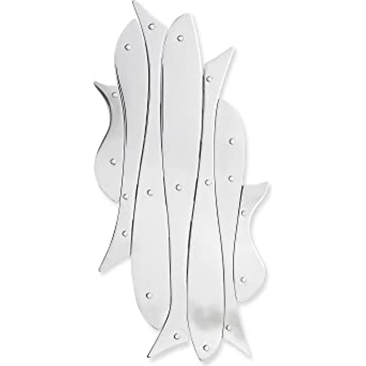 Alessi Pescher DUL03 Ausziehbarer Topfuntersatz, Edelstahl, silber, 2 x 30 x 7 cm, Einheiten, 1.0 – Bild 3