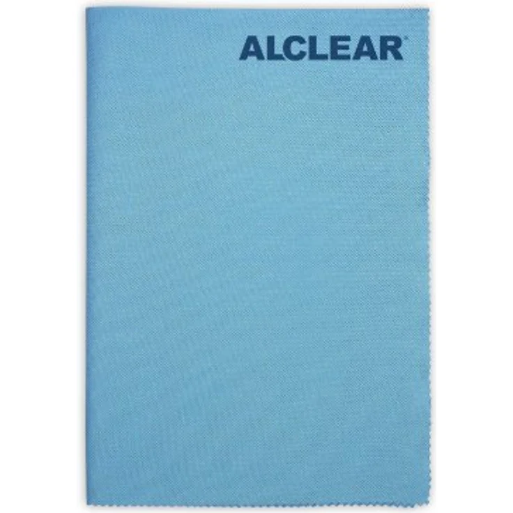 ALCLEAR Ultra-Microfasertuch Glaspolish, 70x50 cm, Fenstertuch, streifenfreies Scheibentuch und Gläserpoliertuch, Farbe: blau – Bild 2