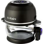 OTTO Fritteuse Fritaire 11533 Heißluft-Fritteuse BPA-frei Schwarz, Selbstreinigende Glasschüssel, Sechs One-Touch-Kochfunktionen, Inkl. Drehspieß