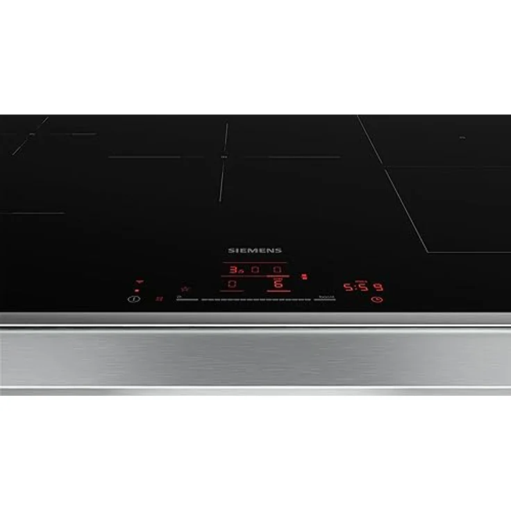 Siemens ED845HWB1E iQ500, Smartes Induktionskochfeld, 80 cm, Schwarz, Mit Rahmen aufliegend, Kombi-Induktion, Dunstabzugsautomatik – das perfekte Zusammenspiel von Kochfeld und Dunstabzugshaube – Bild 2