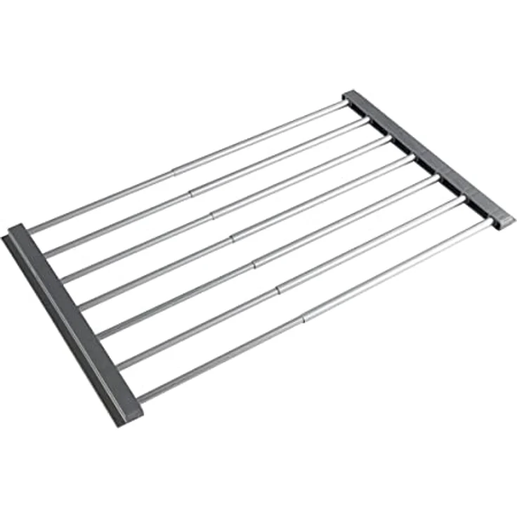 Ruco Zusatz-Kühlschrankboden, Aluminium, höhenverstellbar für zusätzlichen Stauraum, passend für alle handelsüblichen Kühlschränke – Bild 1