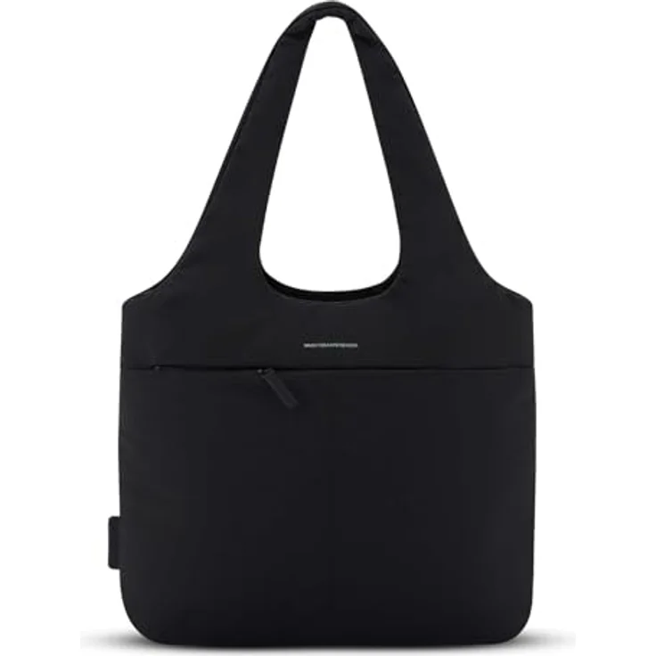 Kapten & Son Skara Cloud Shopper Tasche, 35 cm mit Laptopfach, schwarz, 100% Nylon – Bild 1