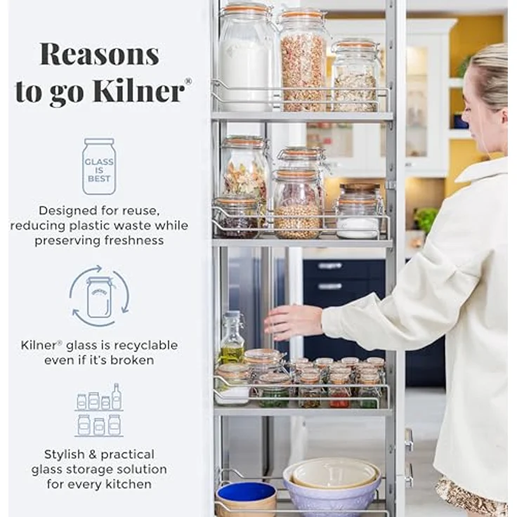 Kilner 0025.352 Butter Fass-Hersteller, glas, transparent – Bild 10