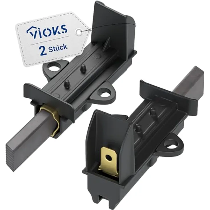 Beko Kohlebürsten 2er Set für Waschmaschinen, Ersatzteil für Vielzahl von Modellen