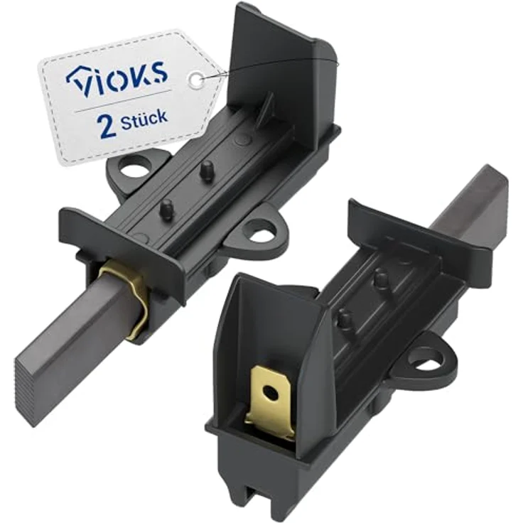 Beko Kohlebürsten 2er Set für Waschmaschinen, Ersatzteil für Vielzahl von Modellen – Bild 1