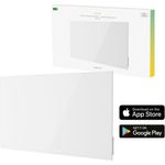 Hombli smartes Infrarot Glas Heizpanel 2024 600W weiß (IP24, Wandmontage)