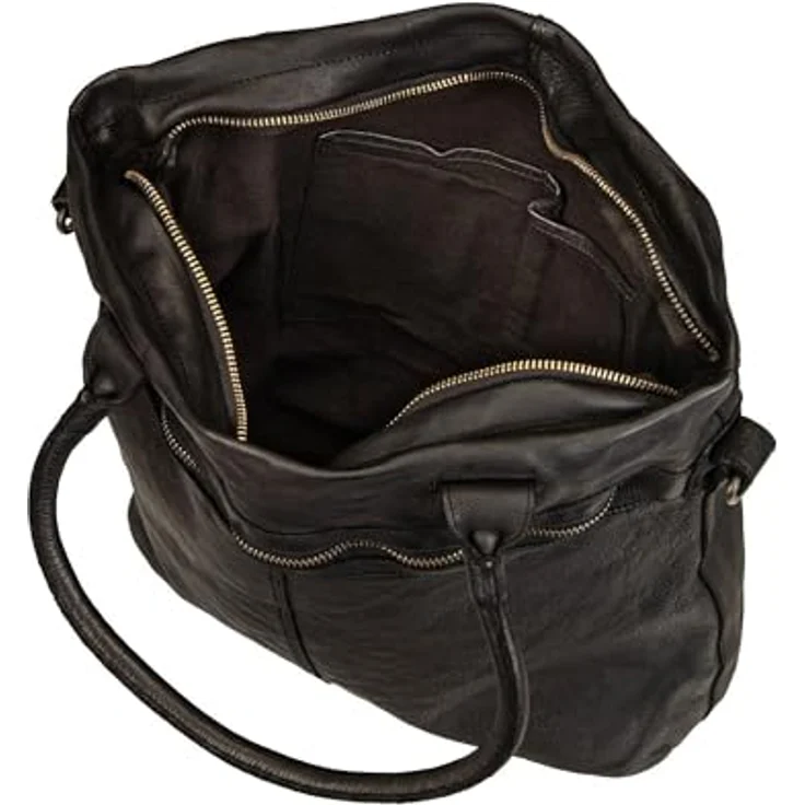 HAROLD'S Shopper Submarine SU94, lässiger Shopper aus pflanzlich gegerbtem Rindleder, 40 cm breit – Bild 4