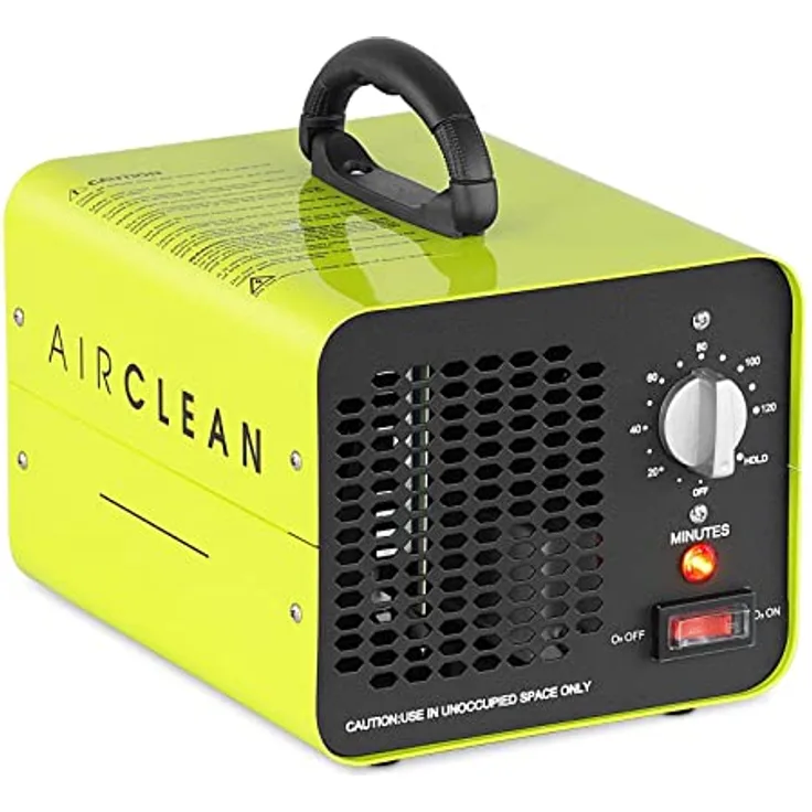 Ulsonix Ozongenerator 10000 MG / 10 G - Ozongerät Ozon Luftreiniger 98 W Timer UV-Licht, Luftreiniger, Weiss