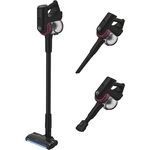 Hoover 360° manövrierbarer Akku Staubsauger mit LED für 120 m² Fläche, Staubsauger kabellos für alle Bodenarten, Bodendüse mit Anti-Twist gegen Verheddern von eingesaugten Haaren [HF410H]