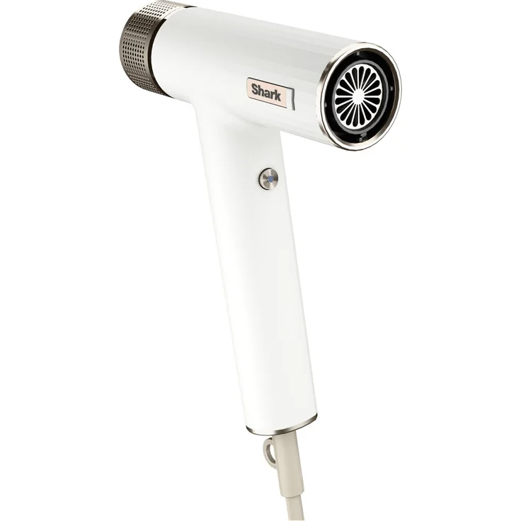 Shark HD352DE SpeedStyle Ionen-Haartrockner, 1.000 Watt, 5 Aufsätze, Weiß, Kaltstufe & Ionen-Technologie – Bild 1