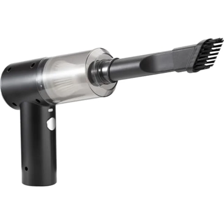 Casativo Akku-Handstaubsauger 50W, kabellos mit HEPA-Filter, LED-Leuchte, 3kPa Saugkraft, schwarz, 15 Min. Laufzeit, leicht (310 g) – Bild 6