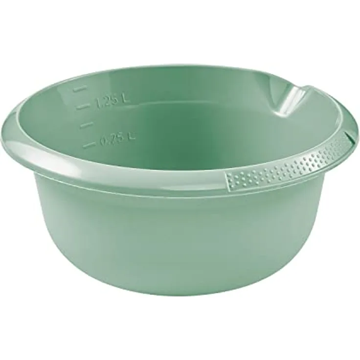 keeeper Universal-Schüssel mit Ausguss, Rund, 1,5 l, Ø 20 cm, Björk, Nordic Green