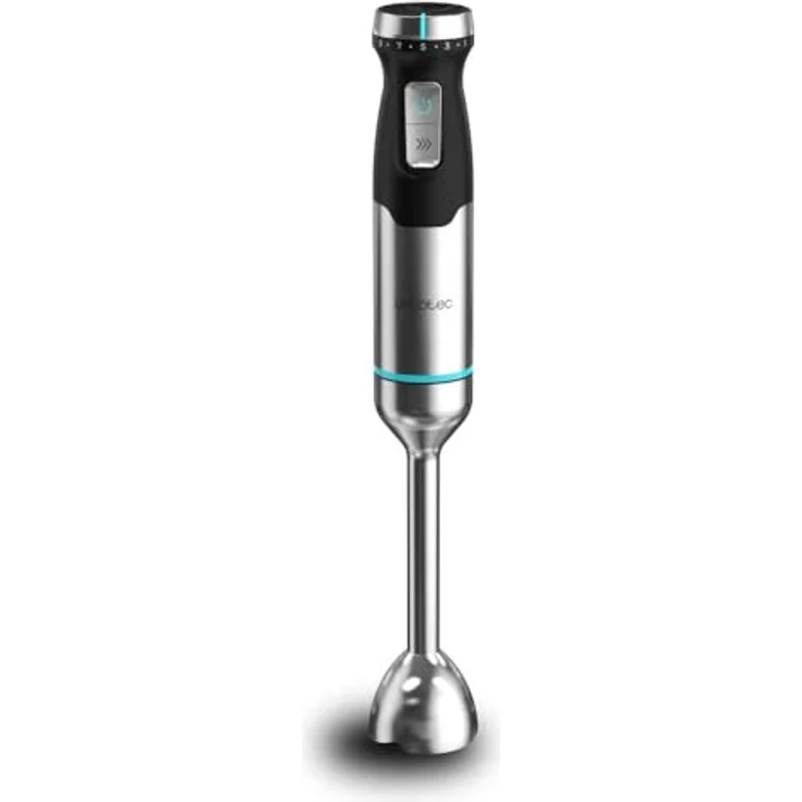 Cecotec Handmixer Power Pulsar 2300MAX, 2300W, 4 Edelstahlklingen, XL-Fuß, 700 ml BPA-freier Becher mit Deckel, Zerkleinerer und Schneebesen – Bild 2