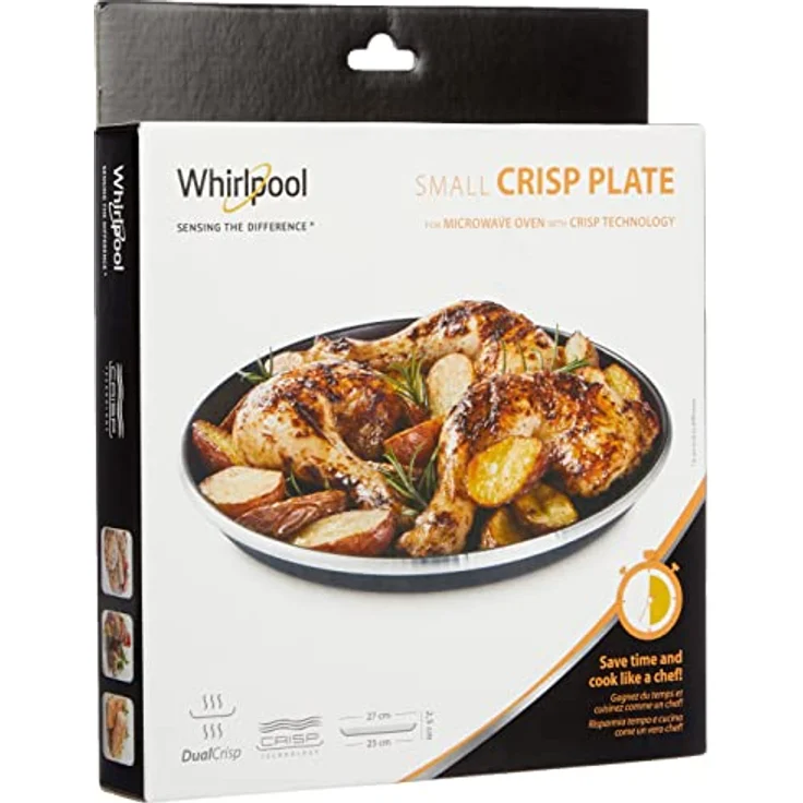 Whirlpool AVM250 - Mikrowellenzubehör- Crisp-Platte klein (Ø25cm) für die Mikrowelle- Passend auch für Bauknecht Mikrowellen – Bild 3