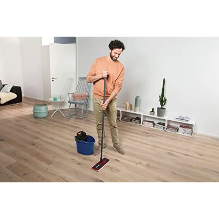 Vileda Dunkle Blau 29.5 x 45 x 28.5 cm Vileda Ultramat 2in1 Komplett Set Bodenwischer und Eimer mit – Bild 4