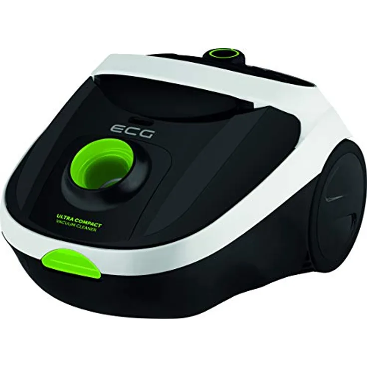 ECG 15584618, Bodenstaubsauger, White Black