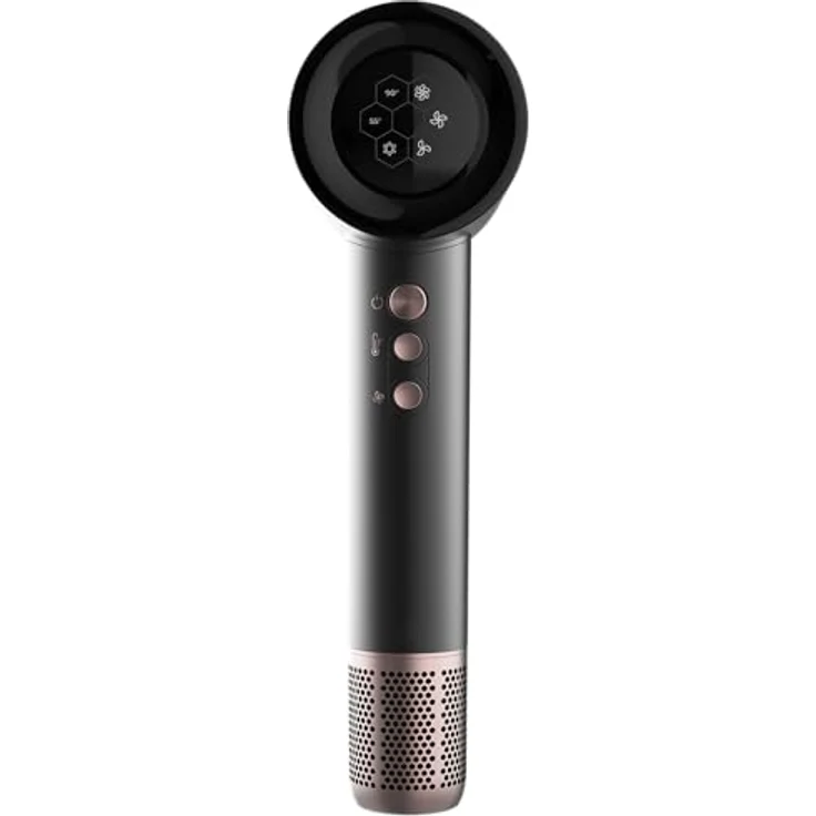 Cecotec Haartrockner Bamba IoniCare Rockstar Nano IonTech. 1600 W, Nano Ionen, 110000 U/min, Bildschirm, Intelligente Hitzesteuerung, 3 Temperaturen, 3 Geschwindigkeiten und Memory-Funktion – Bild 2