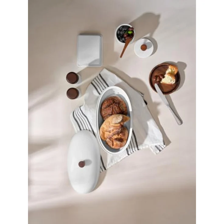 ASA SELECTION Salzmühle kitchen'art Pfeffer-/ Salzmühle weiß 15 cm, Hochwertiges Porzellan, modernes Design, einfache Dosierung – Bild 3