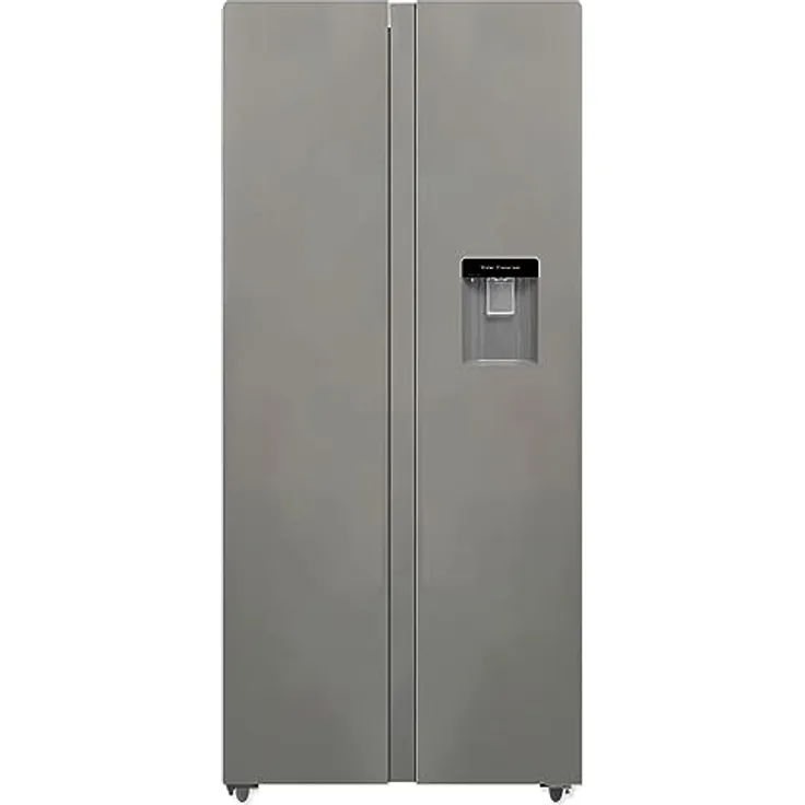 PKM SBS436NFWDIX, Side by Side Kühl-Gefrierkombination Inox 450 L/2-türig mit Wasserspender/180 Liter 4 Sterne Gefrierfach/Frostfrei/41 dB - Preisvergleich