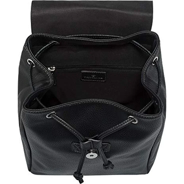 Tom Tailor Tinna City Rucksack, 32 cm, schwarz, 100% Polyurethan, 26 cm x 13 cm x 32 cm – Bild 3