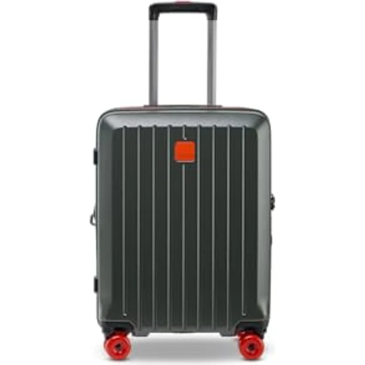 Stratic Buzz 4 Rollen Kabinentrolley S 54 cm, oliv, aus 100% Polycarbonat, 39.5 x 22.5 x 54 cm – Bild 1