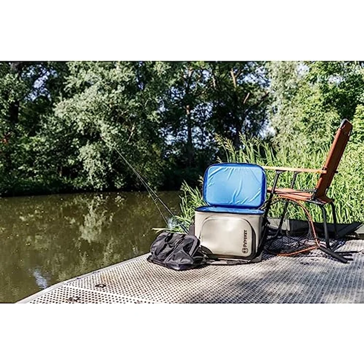 Petromax Kühlbox 8 l, passive Kühlung, Farbe Sand, kompakt und leicht transportierbar – Bild 5