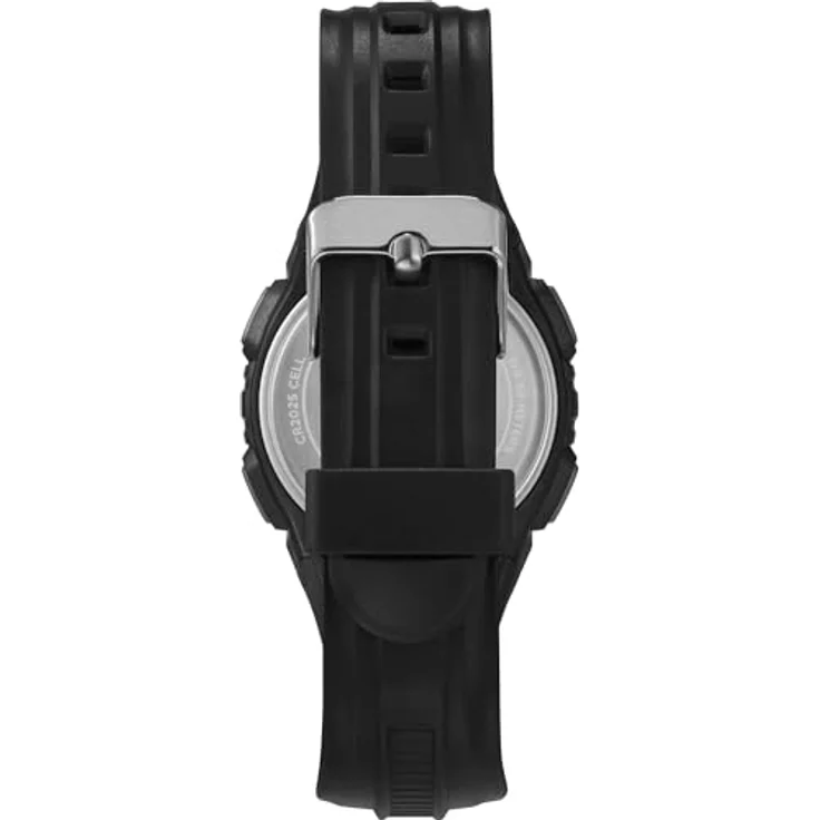 Timex Sport TW5M63800, Unisex-Armbanduhr mit digitalem Zifferblatt, 43 mm, schwarzes Polyurethan-Armband und wasserdicht bis 50 m – Bild 3