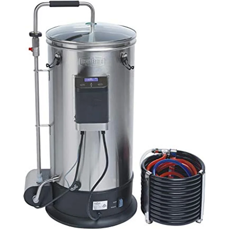 Grainfather Connect - Bierbrauanlage Edelstahl, 30 L Kapazität, kräftige Magnetpumpe, Gegenstrom-Würzekühler, kompatibel mit Grainfather Connect App, Bier brauen – Bild 2